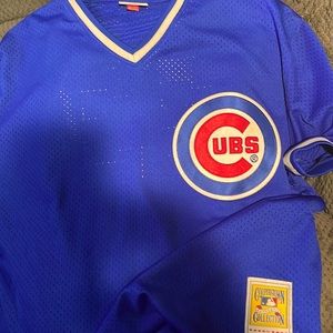 Mitchell & Ness Chicago Cubs Ryan Sandburg Batting Practice Jersey